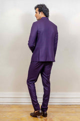 Indo Western For Men In Mauve Colour sasyafashion