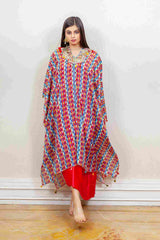 Designer Red colour Co-ord sasyafashion