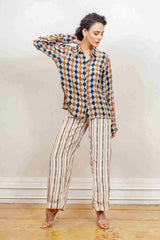 Designer Beige colour co-ord sasyafashion