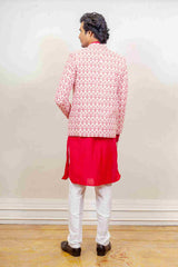 Indo Western For Men In Pink Colour sasyafashion