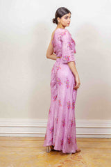 Designer Pink colour Co-ord sasyafashion