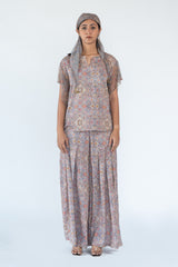 Top Pant in Grey Colour sasyafashion