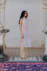 Mesh Pant in White colour sasyafashion