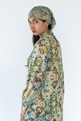 Kurta Pant in Green Colour sasyafashion