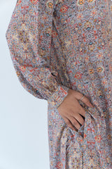 Silk Kurta Pant in Grey Colour sasyafashion